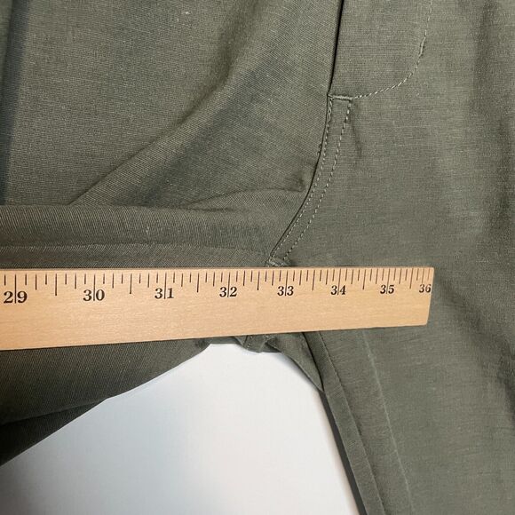 Linksoul Pants Mens 36 Green Golf Performance Stretch Chino Boardwalker 36x33 - Picture 11 of 11